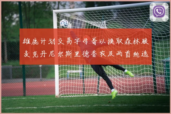 雄鹿计划交易字母哥以换取森林狼麦克丹尼尔斯里德香农及两首轮选秀权